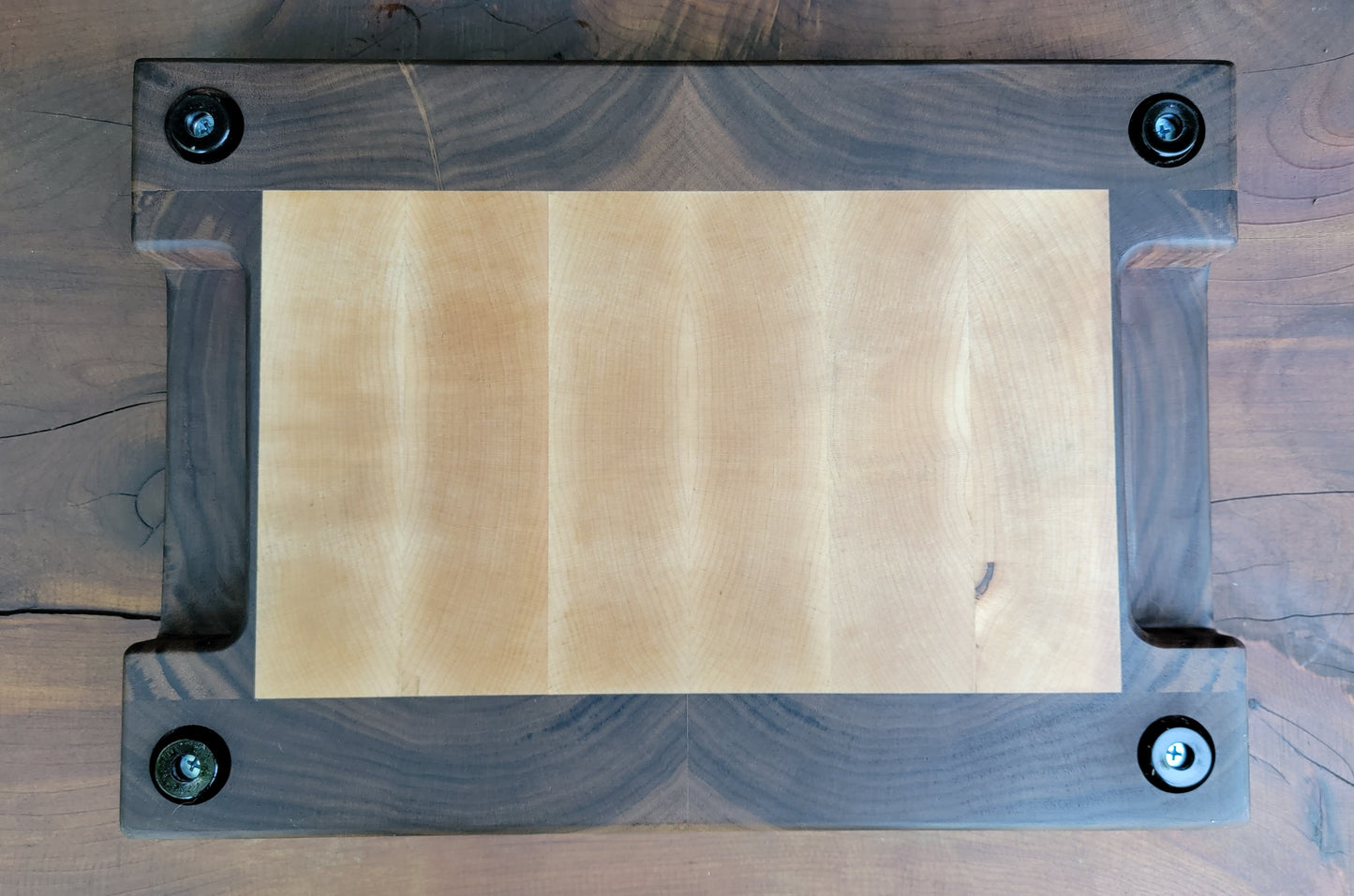 Walnut Framed Maple Endgrain