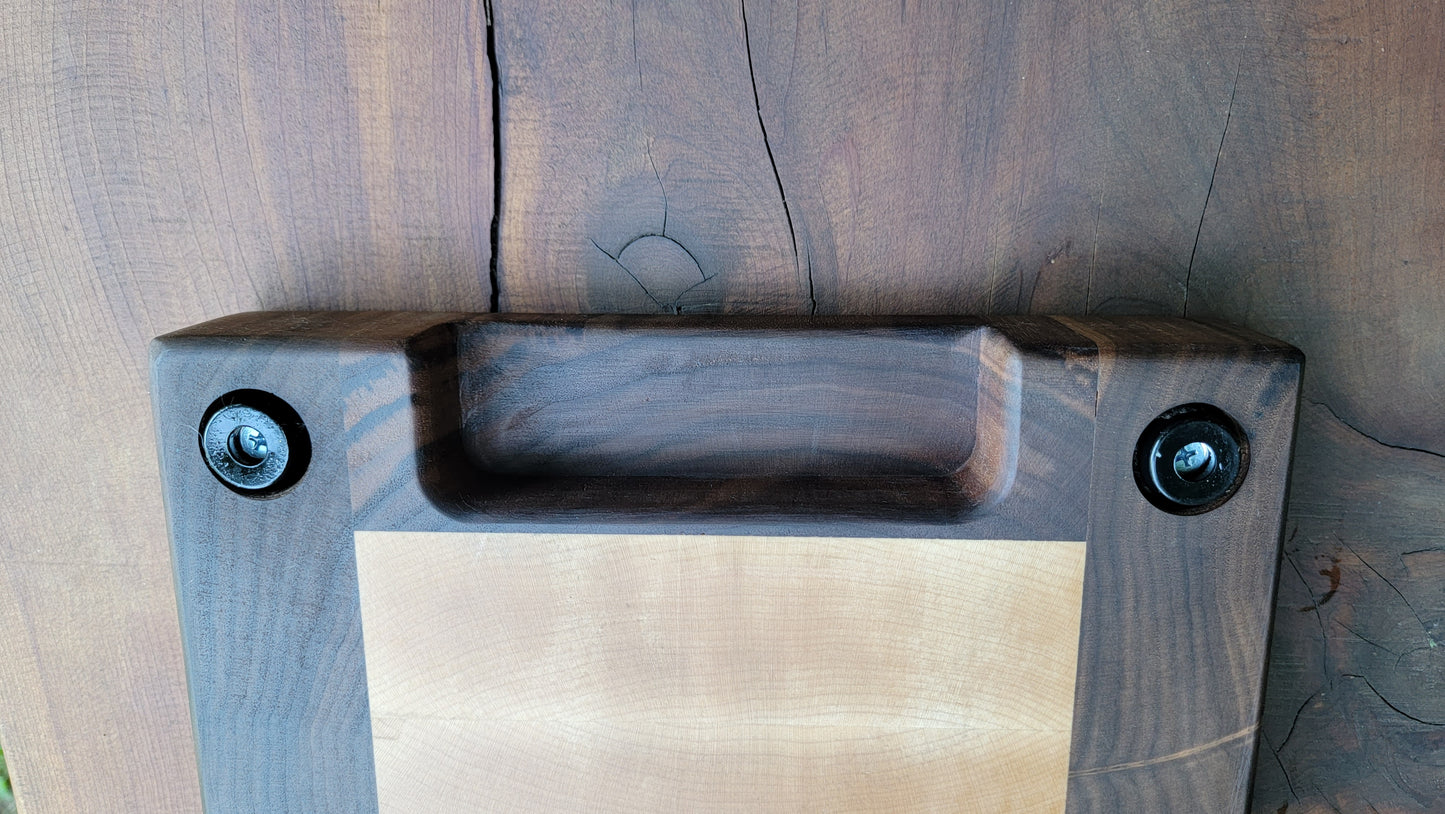 Walnut Framed Maple Endgrain