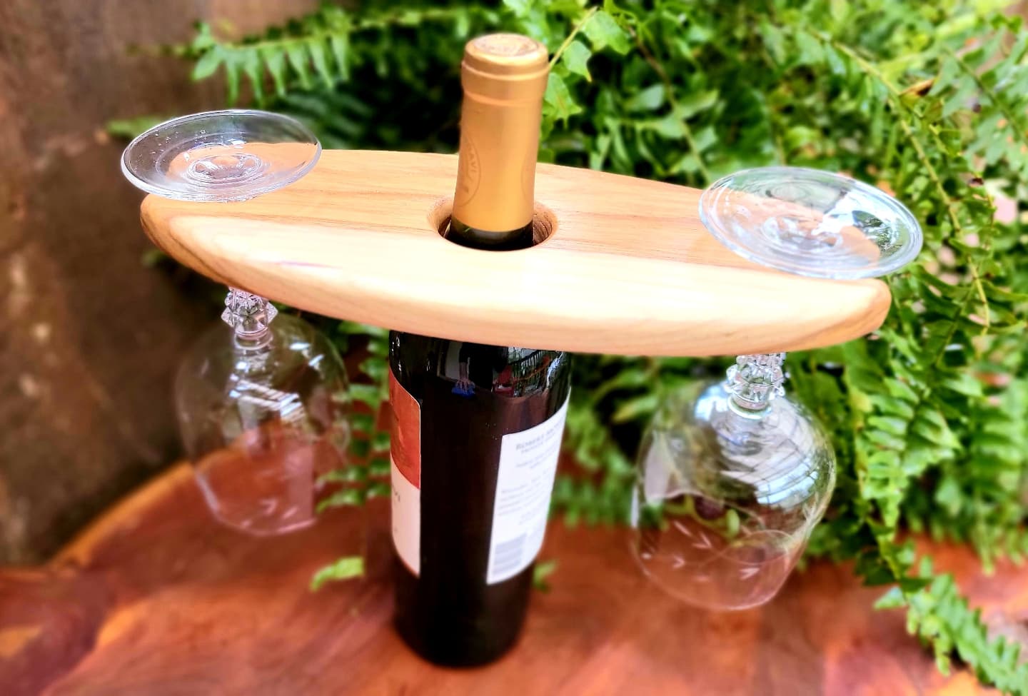 Wine best sale caddy holder