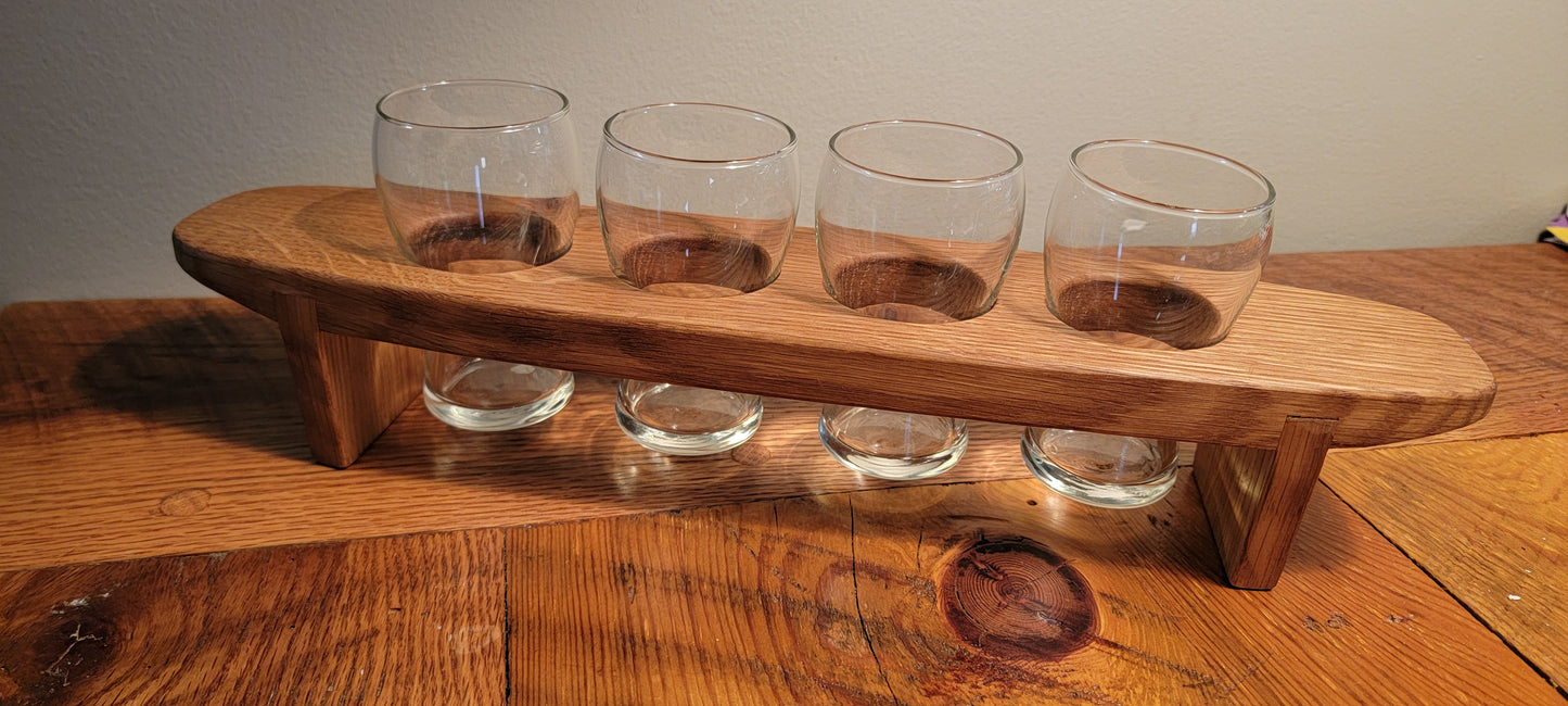 Hardwood Flight Tray