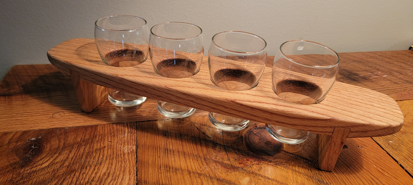 Hardwood Flight Tray