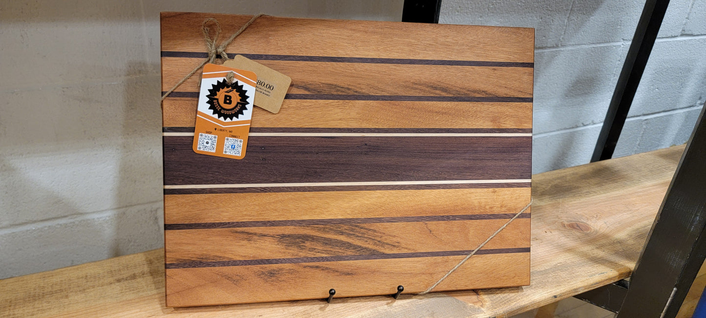 Katalox & Tigerwood Cutting Board