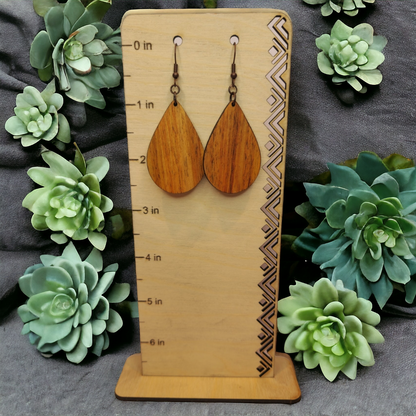 Canarywood Teardrop