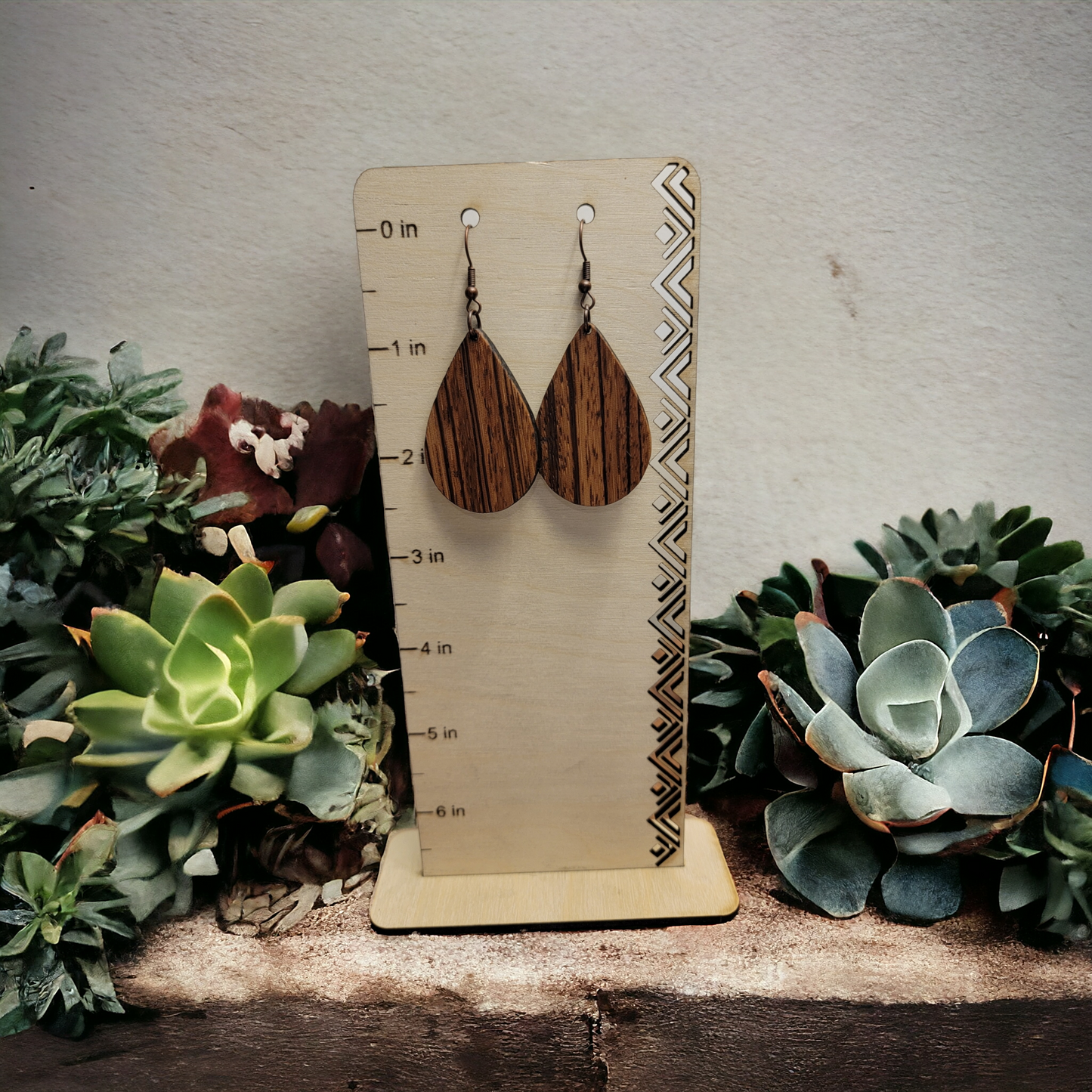 Zebrawood Teardrop