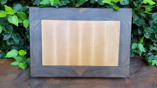 Walnut Framed Maple Endgrain