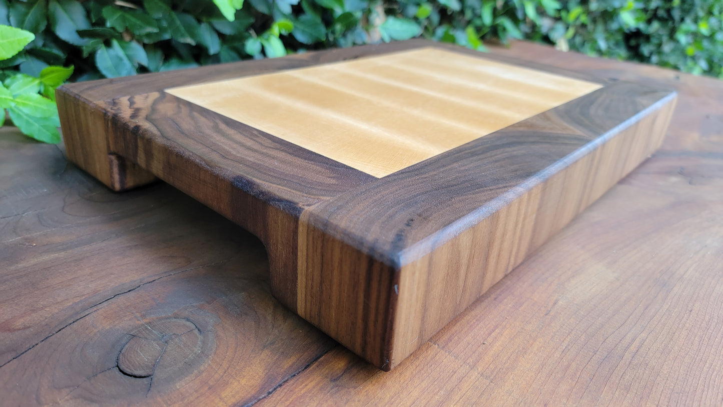 Walnut Framed Maple Endgrain