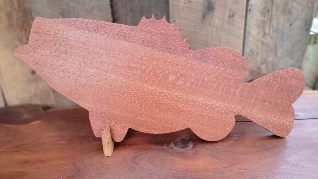 Large Bass Charcuterie Board