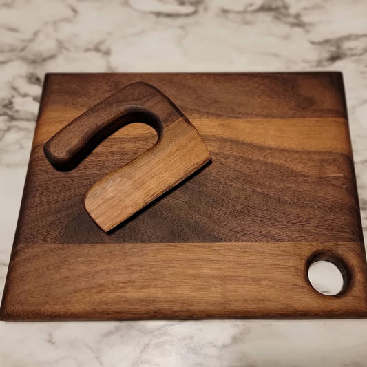 Kids Montessori Cutting Board and Wedge